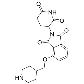 2-(2,6-dioxopiperidin-3-yl)-4-(piperidin-4-ylmethoxy)isoindoline-1,3-dione
