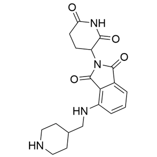 2-(2,6-dioxopiperidin-3-yl)-4-((piperidin-4-ylmethyl)amino)isoindoline-1,3-dione