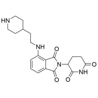 2-(2,6-dioxopiperidin-3-yl)-4-((2-(piperidin-4-yl)ethyl)amino)isoindoline-1,3-dione