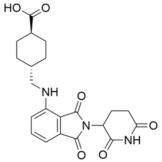 (1r,4r)-4-(((2-(2,6-dioxopiperidin-3-yl)-1,3-dioxoisoindolin-4-yl)amino)methyl)cyclohexane-1-carboxylic acid
