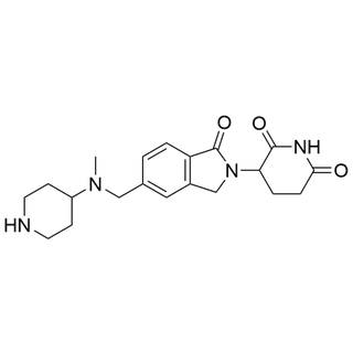 3-(5-((methyl(piperidin-4-yl)amino)methyl)-1-oxoisoindolin-2-yl)piperidine-2,6-dione