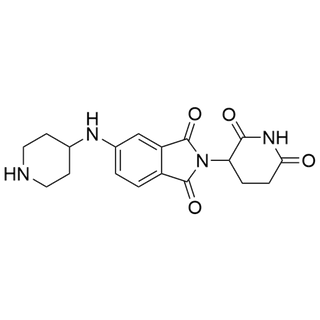 2-(2,6-dioxopiperidin-3-yl)-5-(piperidin-4-ylamino)isoindoline-1,3-dione