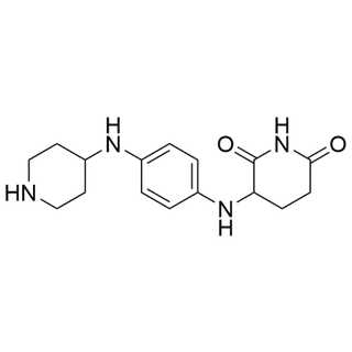 3-((4-(piperidin-4-ylamino)phenyl)amino)piperidine-2,6-dione