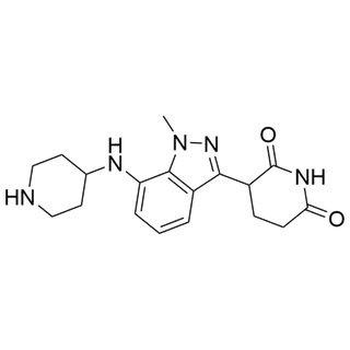 3-(1-methyl-7-(piperidin-4-ylamino)-1H-indazol-3-yl)piperidine-2,6-dione