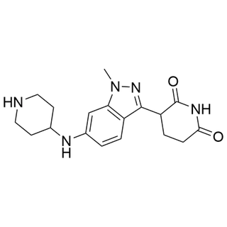 3-(1-methyl-6-(piperidin-4-ylamino)-1H-indazol-3-yl)piperidine-2,6-dione