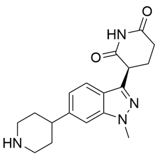(S)-3-(1-methyl-6-(piperidin-4-yl)-1H-indazol-3-yl)piperidine-2,6-dione