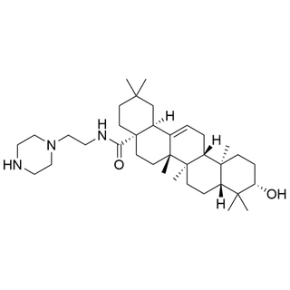 (3β)-3-Hydroxy-N-[2-(1-piperazinyl)ethyl]olean-12-en-28-amide