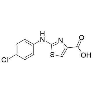 2-((4-chlorophenyl)amino)thiazole-4-carboxylic acid
