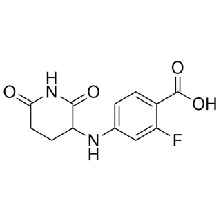4-((2,6-dioxopiperidin-3-yl)amino)-2-fluorobenzoic acid