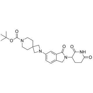 tert-butyl 2-(2-(2,6-dioxopiperidin-3-yl)-3-oxoisoindolin-5-yl)-2,7-diazaspiro[3.5]nonane-7-carboxylate
