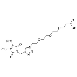 Acid-PEG3-Triazole-Methyl-DTM