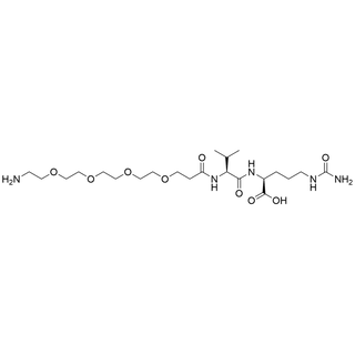 Amine-PEG4-Val-Cit