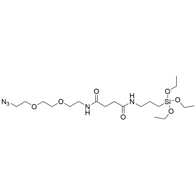 Azido-PEG2-Succinyl-triethoxysilane