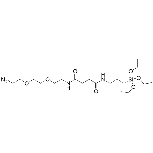 Azido-PEG2-Succinyl-triethoxysilane