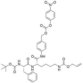 Boc-Phe-(Alloc)Lys-PAB-PNP