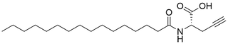 (2S)-2-[(1-Oxohexadecyl)amino]-4-pentynoic acid