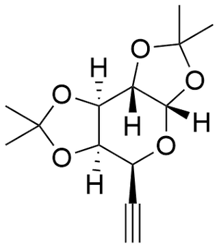 (3aS,5S,5aR,8aR,8bS)-5-ethynyl-2,2,7,7-tetramethyltetrahydro-5H-bis([1,3]dioxolo)[4,5-b:4',5'-d]pyran