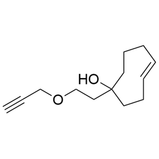 (E)-1-(2-(prop-2-yn-1-yloxy)ethyl)cyclooct-4-en-1-ol