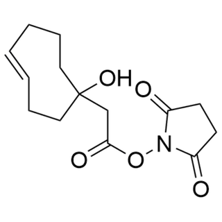 2,5-dioxopyrrolidin-1-yl (E)-2-(1-hydroxycyclooct-4-en-1-yl)acetate