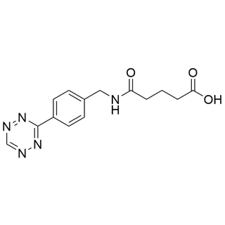 4-({[4-(1,2,4,5-tetrazin-3-yl)phenyl]methyl}carbamoyl)butanoic acid