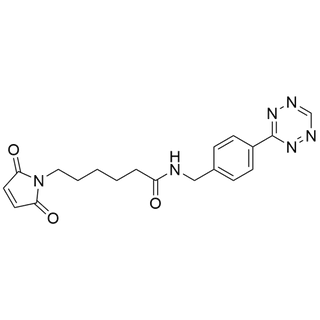 N-(4-(1,2,4,5-tetrazin-3-yl)benzyl)-6-(2,5-dioxo-2,5-dihydro-1H-pyrrol-1-yl)hexanamide