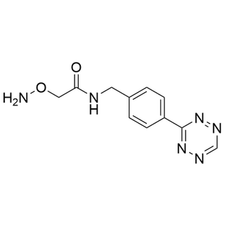 N-(4-(1,2,4,5-tetrazin-3-yl)benzyl)-2-(aminooxy)acetamide