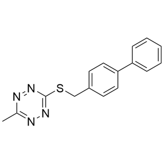 3-[({[1,1'-biphenyl]-4-yl}methyl)sulfanyl]-6-methyl-1,2,4,5-tetrazine (b-Tz)