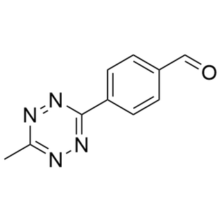 4-(6-methyl-1,2,4,5-tetrazin-3-yl)benzaldehyde