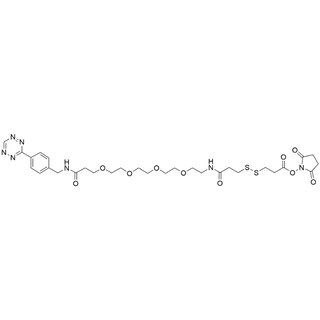 Tetrazine-NHCO-PEG4-SS-NHS Ester