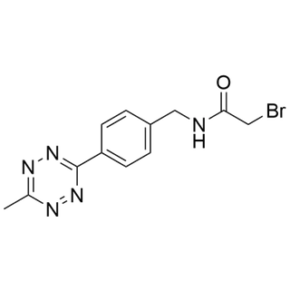2-bromo-N-(4-(6-methyl-1,2,4,5-tetrazin-3-yl)benzyl)acetamide