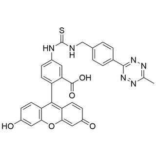Methyltetrazine-5-thiourea-Fluorescein