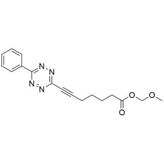 methoxymethyl 7-(6-phenyl-1,2,4,5-tetrazin-3-yl)hept-6-ynoate