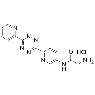 Py-Tetrazine-py-NHCO-CH2NH2 HCl salt