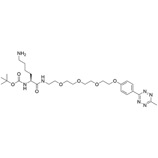 Boc-Lys-PEG4-O-methyltetrazine