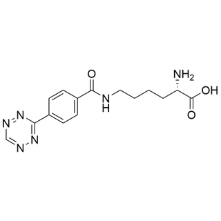 6-(4-(6-1,2,4,5-tetrazin-3-yl)benzoyl)lysine