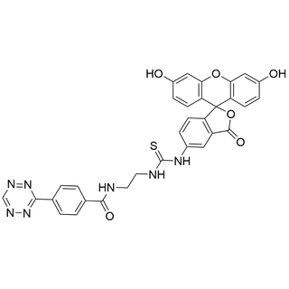 H-tetrazine-amido-EN-(5-thiourea-Fluorescein)