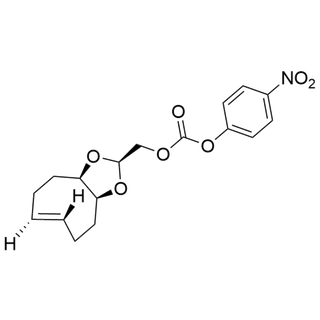 ((2s,3aR,9aS,E)-3a,4,5,8,9,9a-hexahydrocycloocta[d][1,3]dioxol-2-yl)methyl (4-nitrophenyl) carbonate