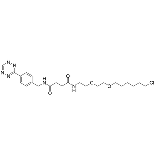 Tetrazine-Bn-amido-Suc-PEG2-C6-Cl