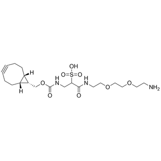 endo-BCN-(2-sulfo-beta-Ala)-PEG2-NH2