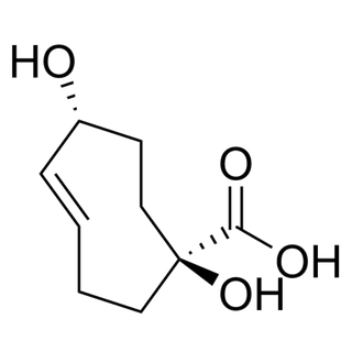 rel-(1S,6R,E)-1,6-dihydroxycyclooct-4-ene-1-carboxylic acid