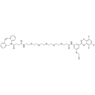 Con-DBCO-Propargyl-PEG5-TFP ester