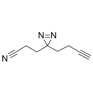 3-(3-(but-3-yn-1-yl)-3H-diazirin-3-yl)propanenitrile