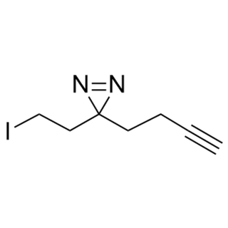 3-(but-3-yn-1-yl)-3-(2-iodoethyl)-3H-diazirine