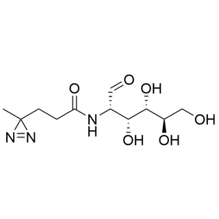 3-(3-methyl-3H-diazirin-3-yl)-N-((2S,3R,4S,5R)-3,4,5,6-tetrahydroxy-1-oxohexan-2-yl)propanamide
