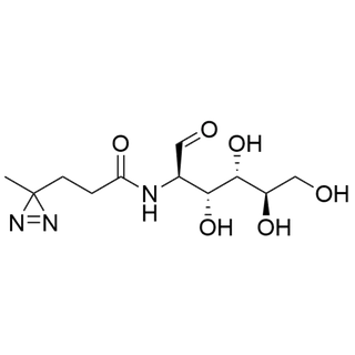 3-(3-methyl-3H-diazirin-3-yl)-N-((2R,3R,4S,5R)-3,4,5,6-tetrahydroxy-1-oxohexan-2-yl)propanamide
