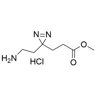 methyl 3-(3-(2-aminoethyl)-3H-diazirin-3-yl)propanoate hydrochloride