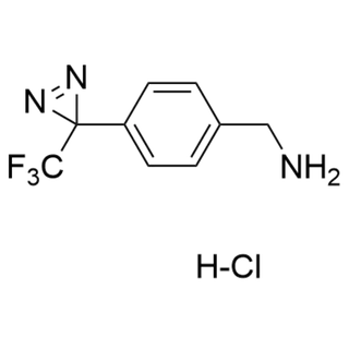 (4-(3-(trifluoromethyl)-3H-diazirin-3-yl)phenyl)methanamine hydrochloride