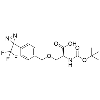 N-Boc-O-[[4-[3-(trifluoromethyl)-3H-diazirin-3-yl]phenyl]methyl]-L-Serine 