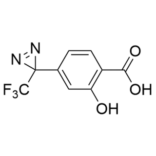 2-hydroxy-4-(3-(trifluoromethyl)-3H-diazirin-3-yl)benzoic acid