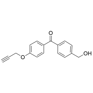 (4-(hydroxymethyl)phenyl)(4-(prop-2-yn-1-yloxy)phenyl)methanone